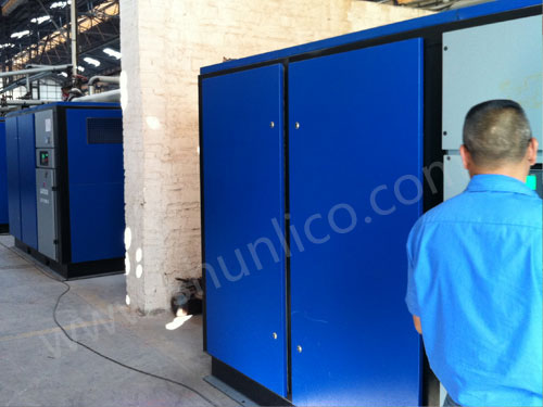 富达空压机在陶瓷厂的应用